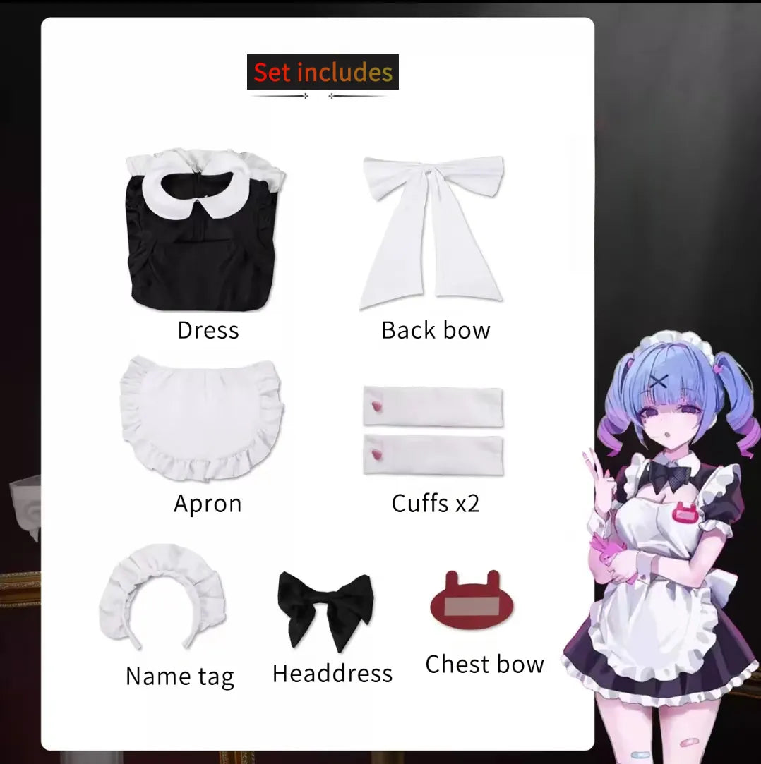 Hatsune Miku "Bunny Hutch" Style Maid Cosplay Outfit