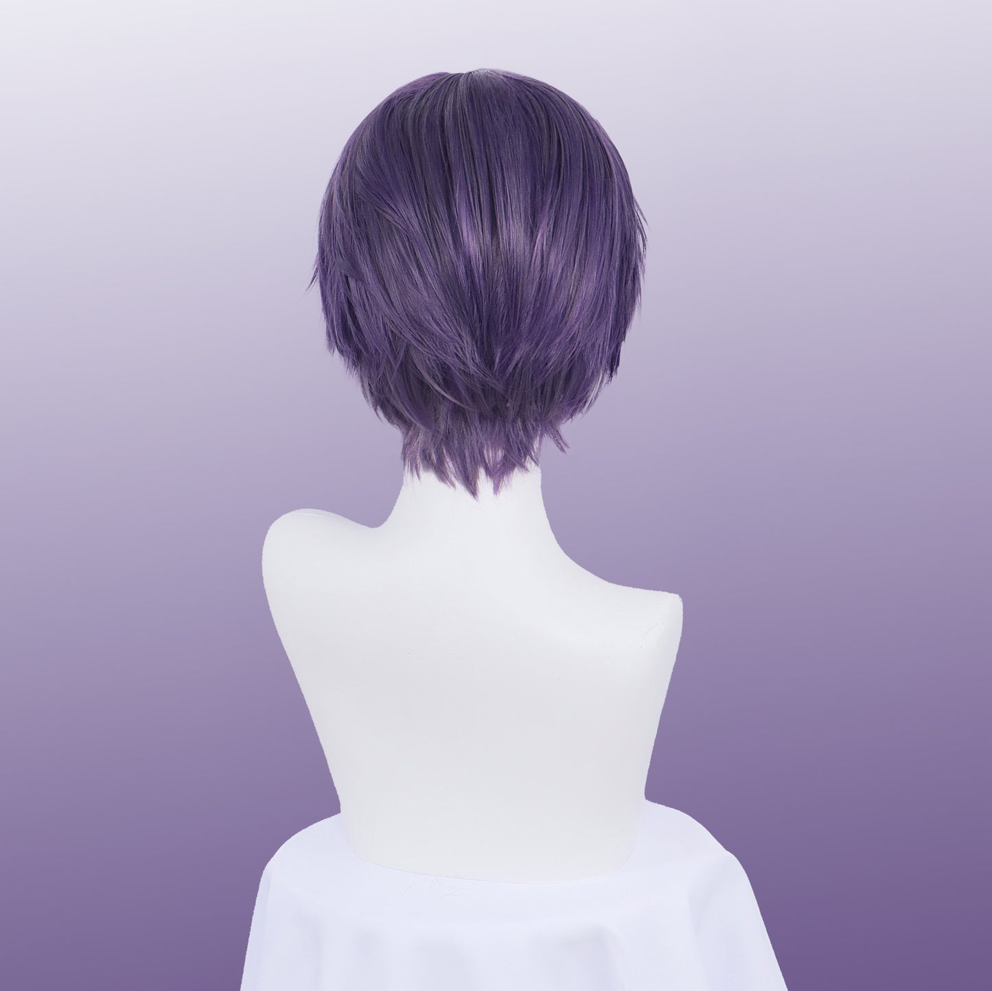 Perruque Qi Yu Love and Deep Space Perruque Qi Yu Cos Perruque en fibre haute température facile à façonner Perruque Qi Yu