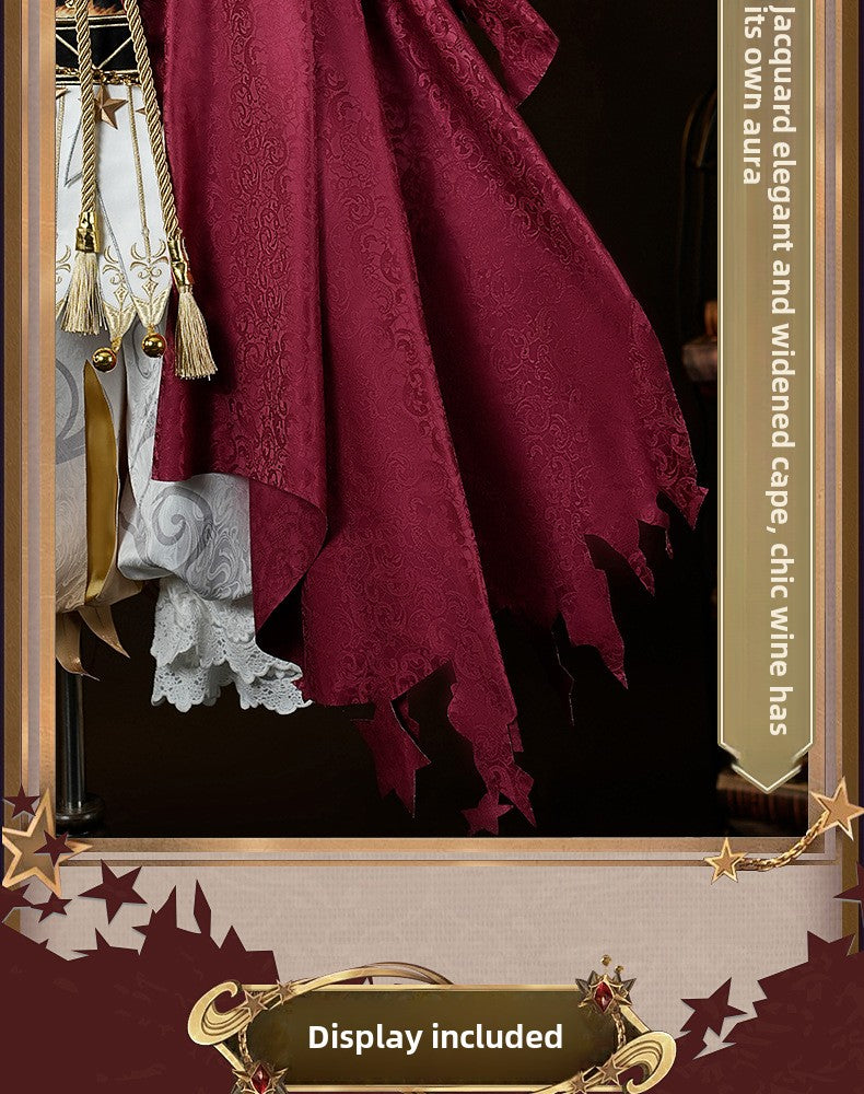 Identity V Cos Costume King of Bustle Star Toy Dealer Crying Clown Cosplay Game Costume