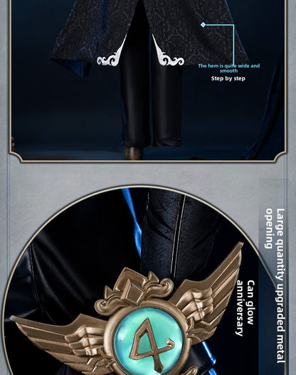 Identity V Cosplay Costume Fourth Anniversary Prophet Dark Cosplay Rare Fashion Survivor Set