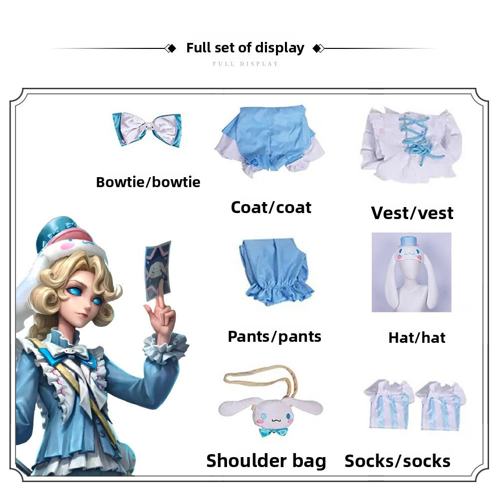 Identity V Sanrio Collaboration Gardener Cosplay Costume Emma Woods Joseph Cinnamoroll Cosplay Female
