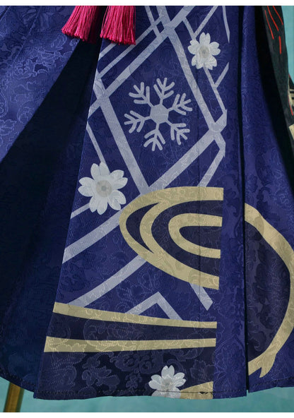 Genshin Impact Cos Vêtements Dieu Lihua Cos Costume Ensemble Complet Aigrette Princesse Cosplay Anime Vêtements Femme Style C Vêtements 