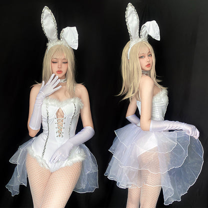Resurrection Halloween Costume Cos Sexy Bunny Suit Nightclub Bar DS Lead Dance Bunny Suit Christmas Costume