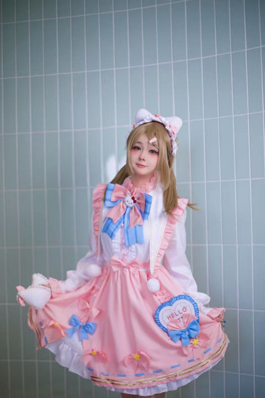 Identity V Sanrio Collaboration Gardener Cosplay Costume Emma Woods Joseph Cinnamoroll Cosplay Female