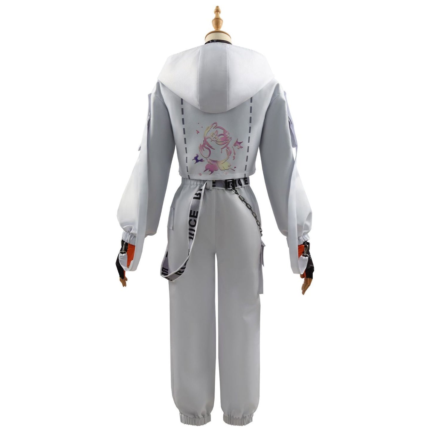 Costume de prisonnier d'Identity V, Lucca, petit canard jaune, lien, cosplay, animation bidimensionnelle 