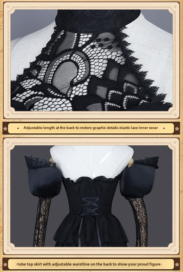 Identity V Cos Costume Flavorist Cos Fatal Gentle Dress Cosplay Costume Women