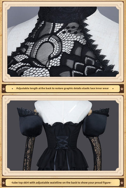 Identity V Cos Costume Flavorist Cos Fatal Gentle Dress Cosplay Costume Women