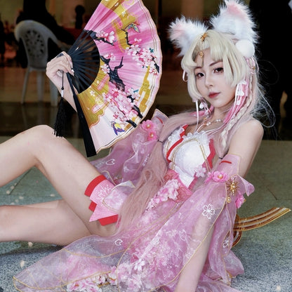 Cosplaycos, vêtements de style ancien, peau rouge, jeu de style ancien, pompon 