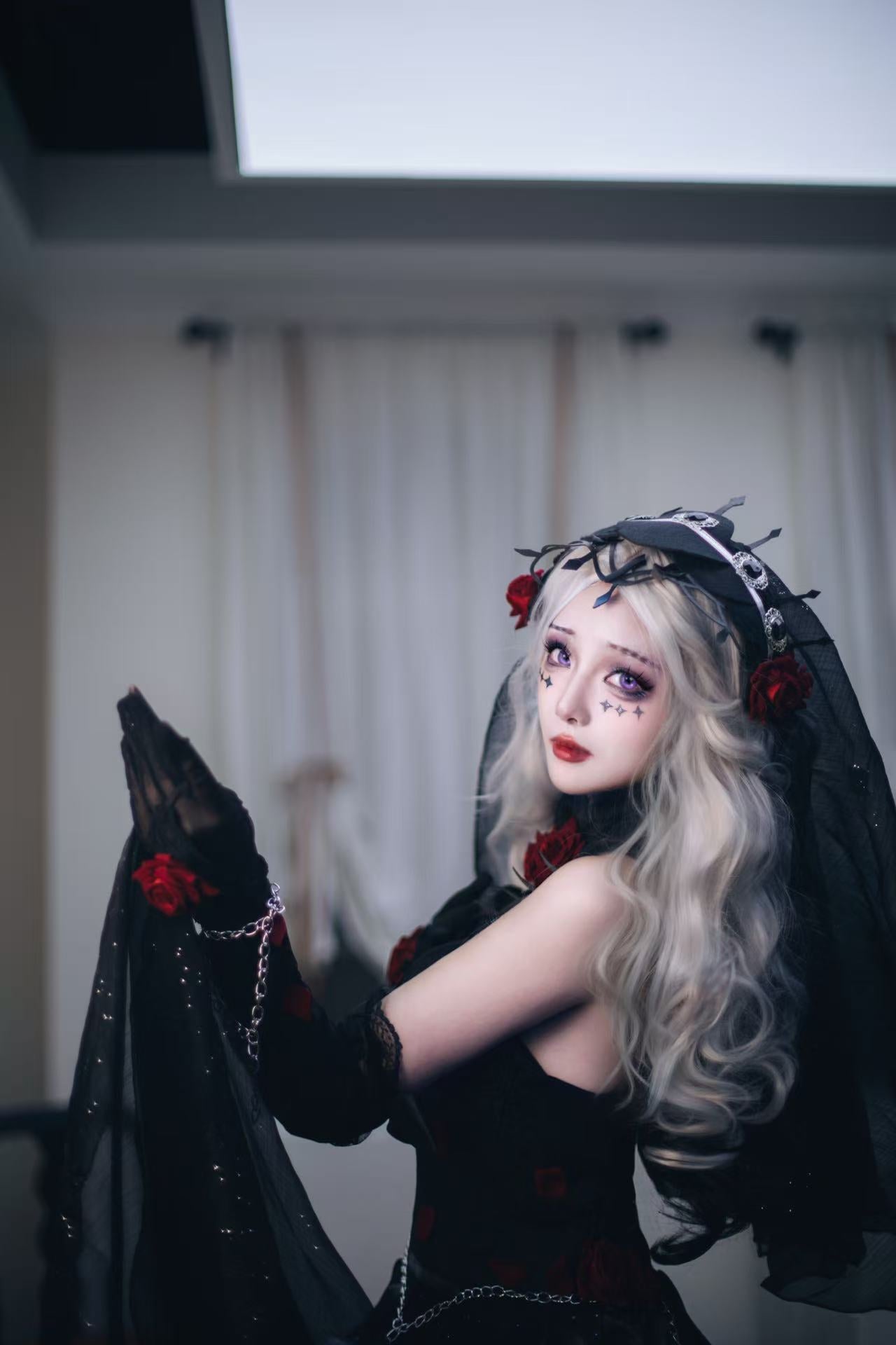 Identity V Cosplay Costume Game Anime Outfit Patient Star Psychology Doctor Long Night Cosplay Full Set