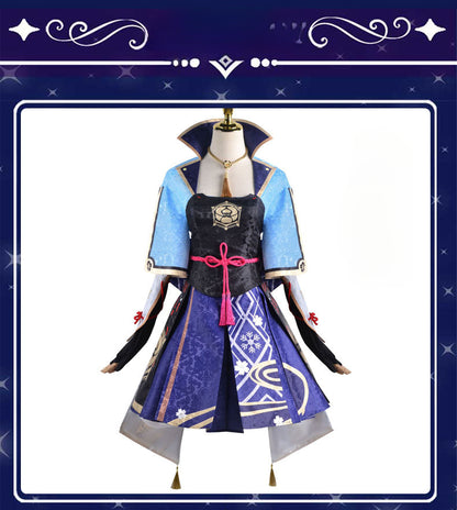 Genshin Impact Cos Vêtements Dieu Lihua Cos Costume Ensemble Complet Aigrette Princesse Cosplay Anime Vêtements Femme Style C Vêtements 