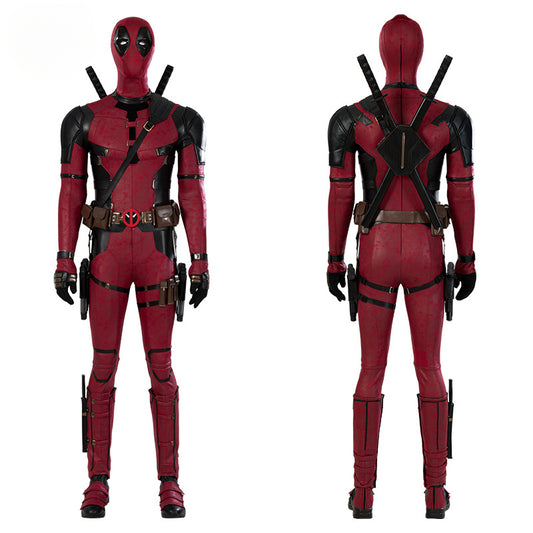 Deadpool 3cos Vêtements Deadpool et Wolverine Cosplay Vêtements Deadpool Deadpool Cos Combinaison 