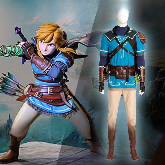 Costume de cosplay Zelda Tears of the Kingdom Link Zelda Game Anime Cosplay 
