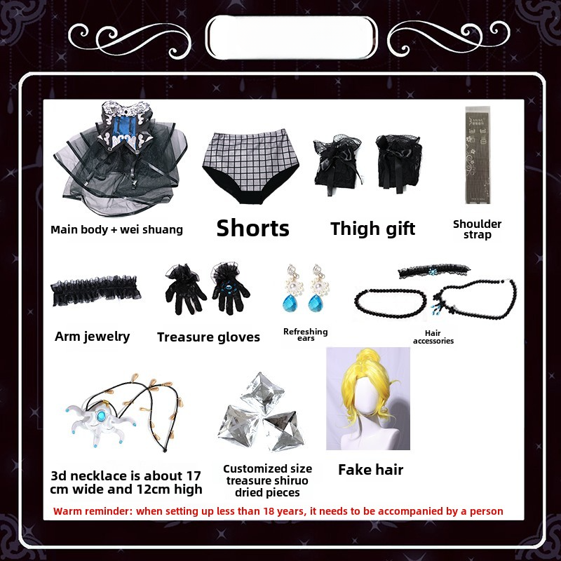 Identity V Dancer Croto Cosplay Game Costume Dancer Croto Cos Clothing Female