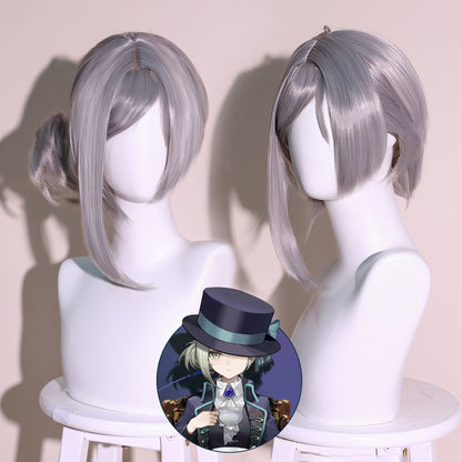 Perruque Verdin Jeu Retour vers le futur 1999 Perruque Verdin Cosplay Perruque en fibre haute température 