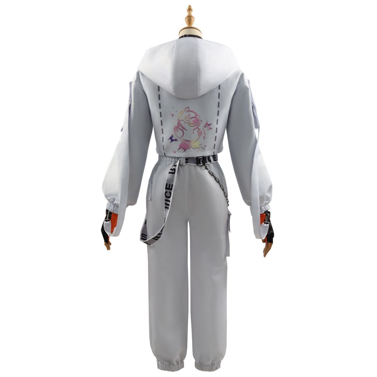 Costume de prisonnier d'Identity V, Lucca, petit canard jaune, lien, cosplay, animation bidimensionnelle 