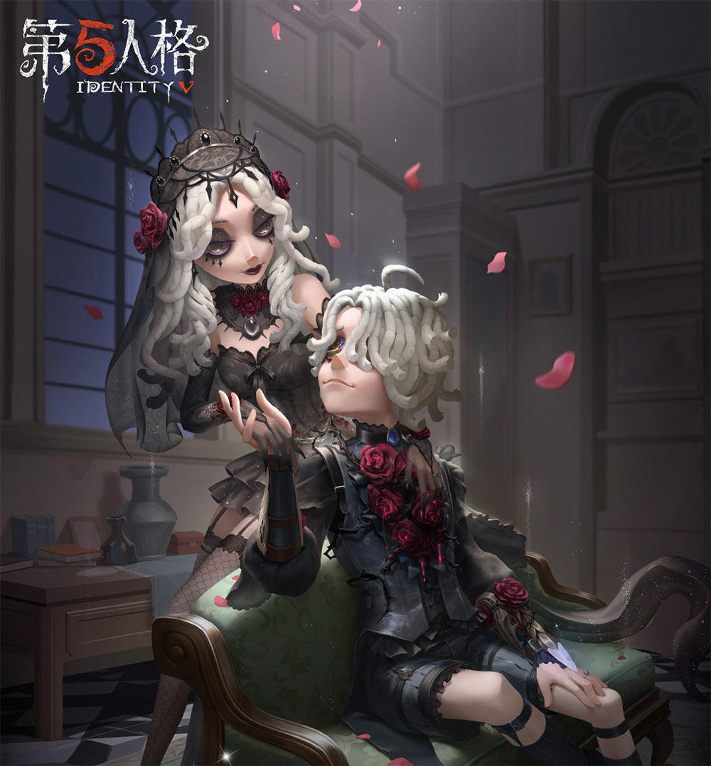 Identity V Cosplay Costume Game Anime Outfit Patient Star Psychology Doctor Long Night Cosplay Full Set