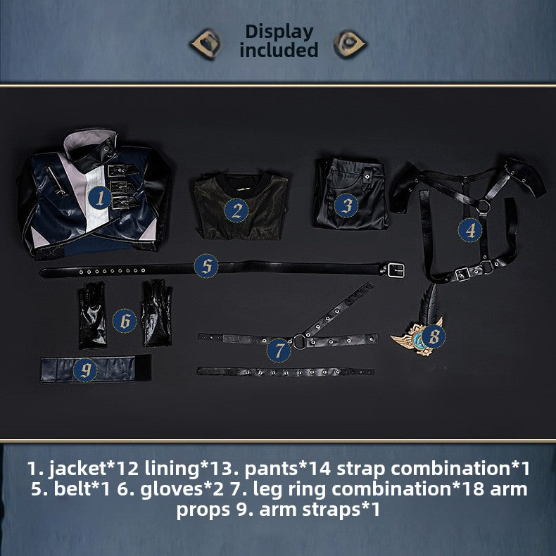 Identity V Cosplay Costume Fourth Anniversary Prophet Dark Cosplay Rare Fashion Survivor Set