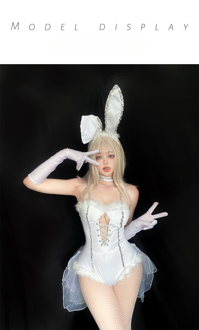 Resurrection Halloween Costume Cos Sexy Bunny Suit Nightclub Bar DS Lead Dance Bunny Suit Christmas Costume