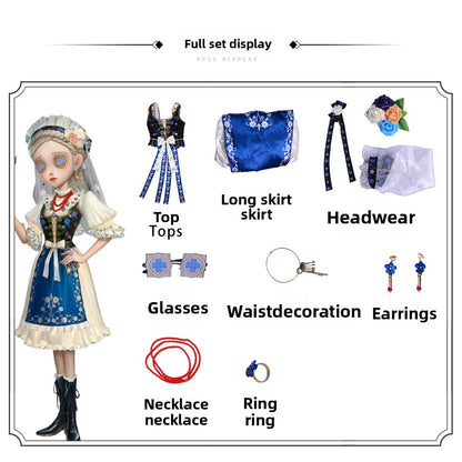 Perfumer Pigeon-like Yudite Cosplay Costume Identity V Cosplay Anime Costume for Women