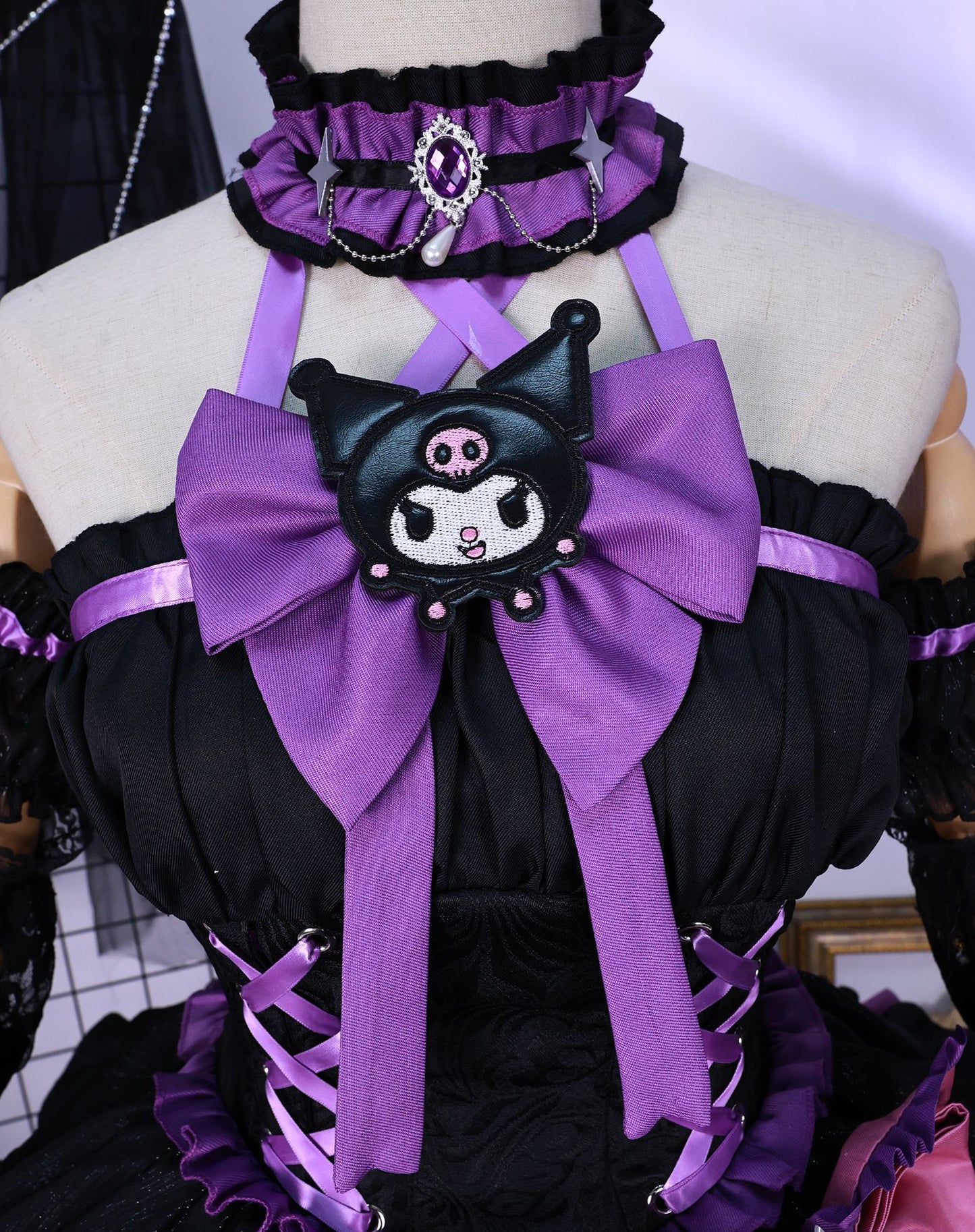 Identity V Cosplay Costume Sanrio Collaboration Red Lady Cosplay Outfit Anime Costume Set