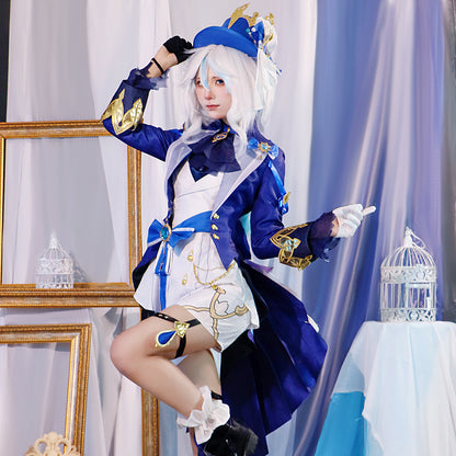 Costume de cosplay Genshin Impact Fontaine Hydro Archon Funina, ensemble complet Varka 