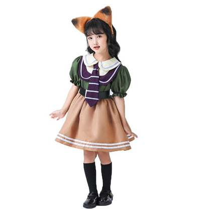 Halloween Zootopia Judy Rabbit Nick Fox COS Children Adult Parent-Child Set Performance Costume