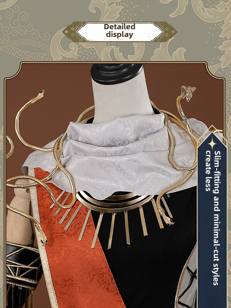 Costume de cosplay d'Identity V, costume de jeu de cosplay du mercenaire Naib Sabeeda Fantasy World 