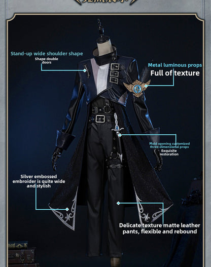 Identity V Cosplay Costume Fourth Anniversary Prophet Dark Cosplay Rare Fashion Survivor Set