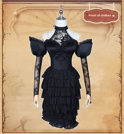 Identity V Cos Costume Flavorist Cos Fatal Gentle Dress Cosplay Costume Women
