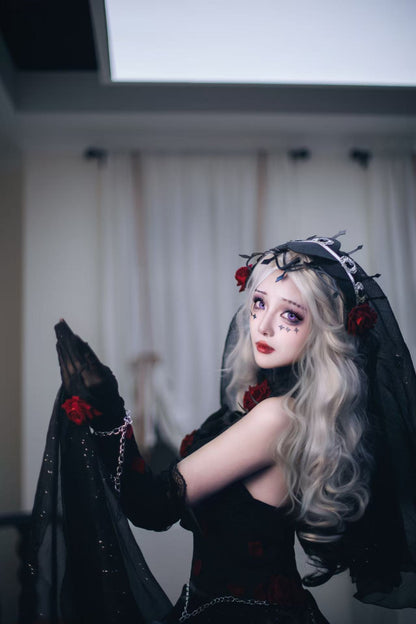 Identity V Cosplay Costume Game Anime Outfit Patient Star Psychology Doctor Long Night Cosplay Full Set