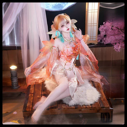 Jeu de main éternel Walnut Carp Dream Floating Light Cosplay Vêtements Walnut Carp Dream Floating Light Cos Costume 