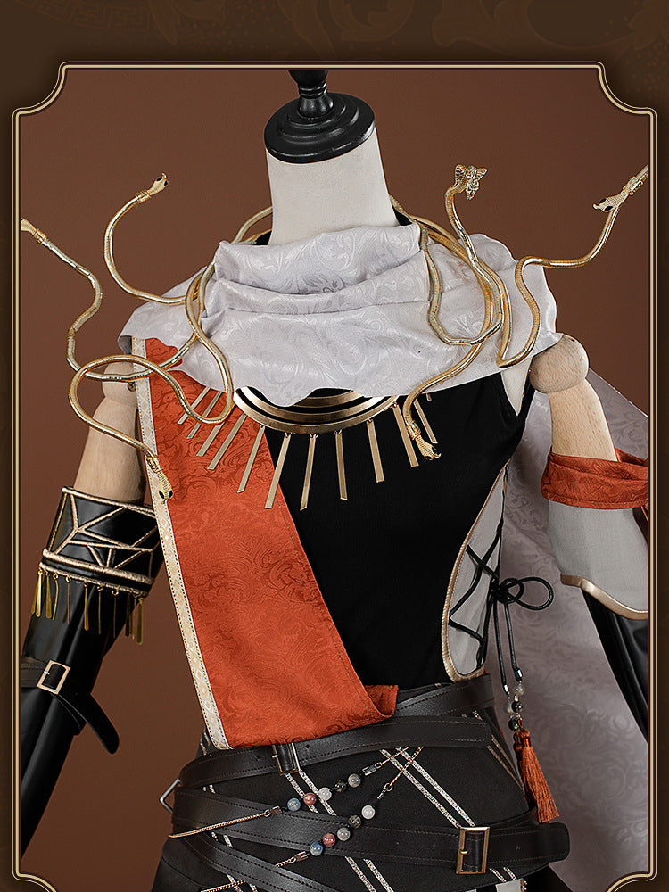 Costume de cosplay d'Identity V, costume de jeu de cosplay du mercenaire Naib Sabeeda Fantasy World 