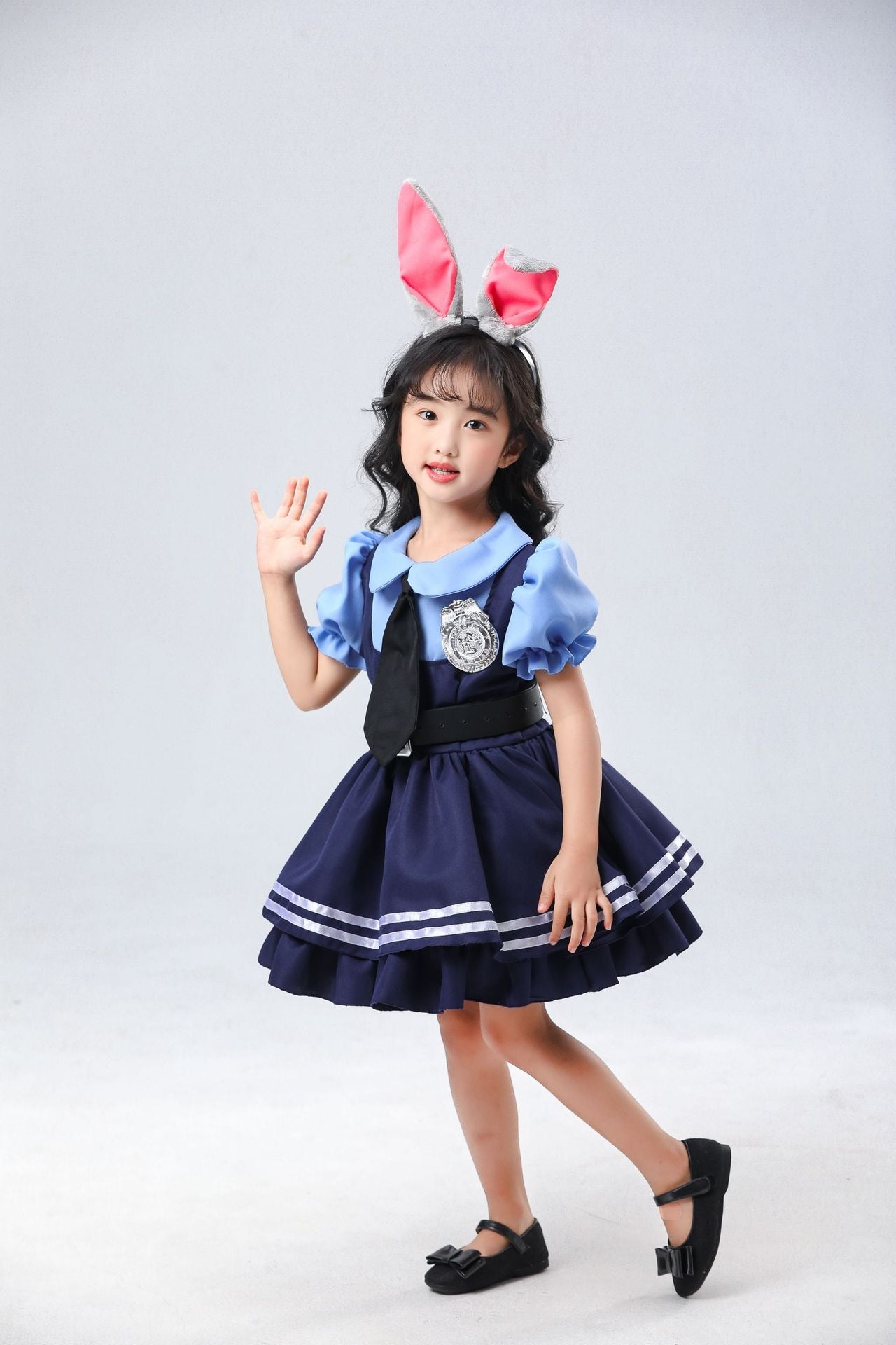 Halloween Zootopia Judy Rabbit Nick Fox COS Children Adult Parent-Child Set Performance Costume