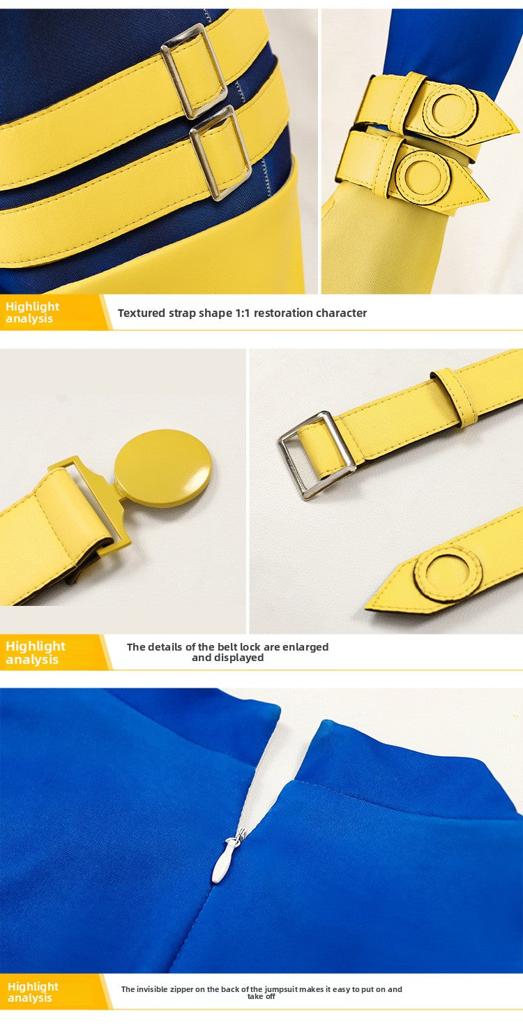 Costume Marvel X-Men X-Men97 Laser Eye Cos, combinaison complète, collants, vêtements de cosplay 