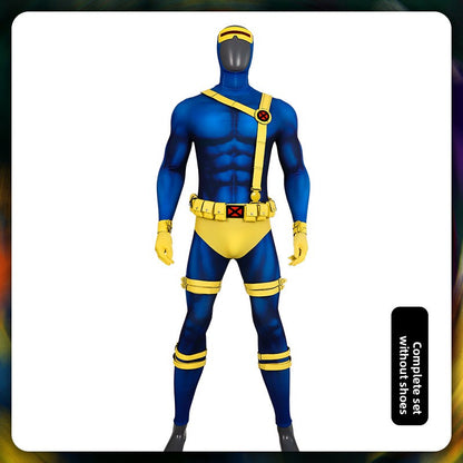 Costume Marvel X-Men X-Men97 Laser Eye Cos, combinaison complète, collants, vêtements de cosplay 
