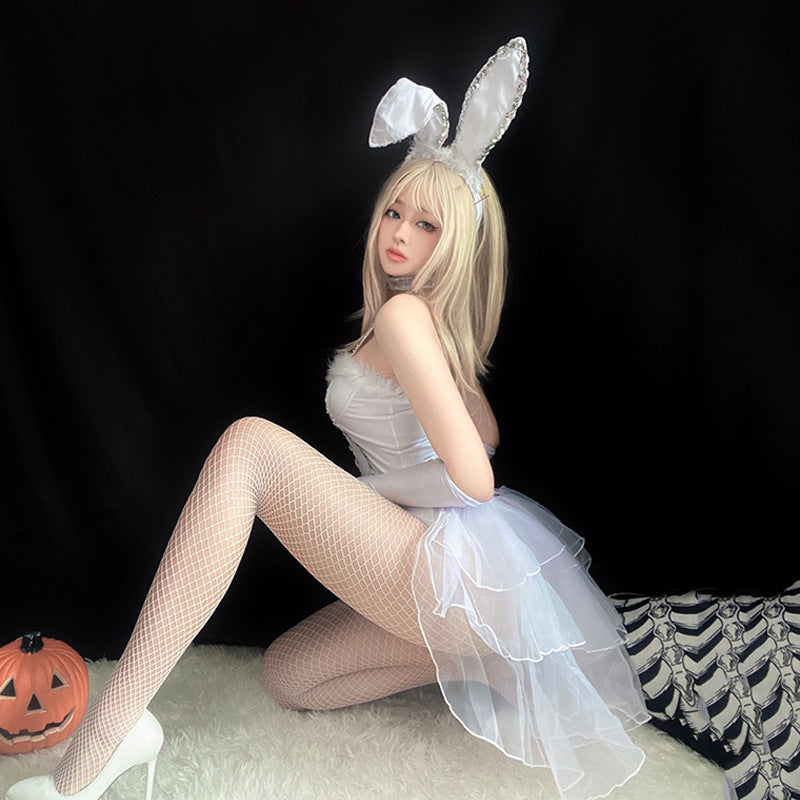 Resurrection Halloween Costume Cos Sexy Bunny Suit Nightclub Bar DS Lead Dance Bunny Suit Christmas Costume