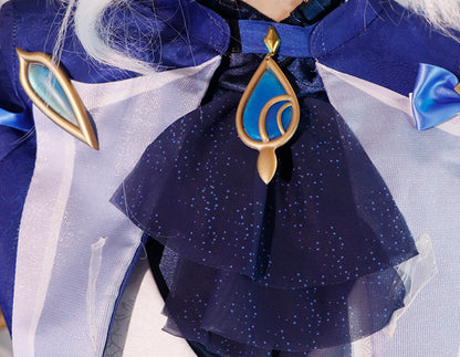 Costume de cosplay Genshin Impact Fontaine Hydro Archon Funina, ensemble complet Varka 
