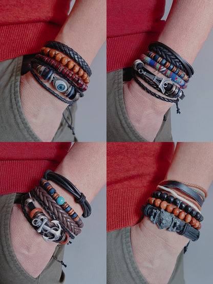 Bracelets porte-bonheur pour homme - Ouvrir en direct