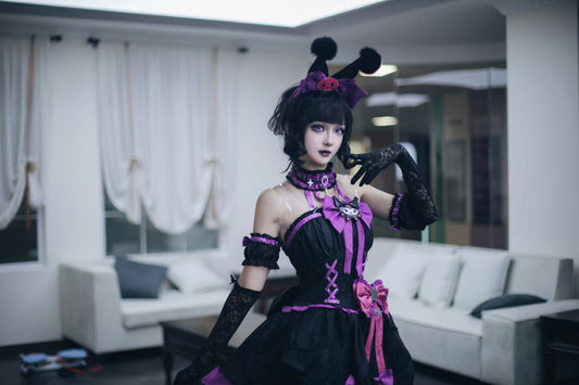 Identity V Cosplay Costume Sanrio Collaboration Red Lady Cosplay Outfit Anime Costume Set