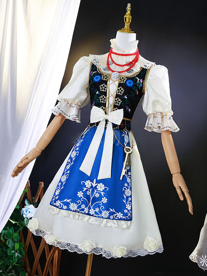 Perfumer Pigeon-like Yudite Cosplay Costume Identity V Cosplay Anime Costume for Women