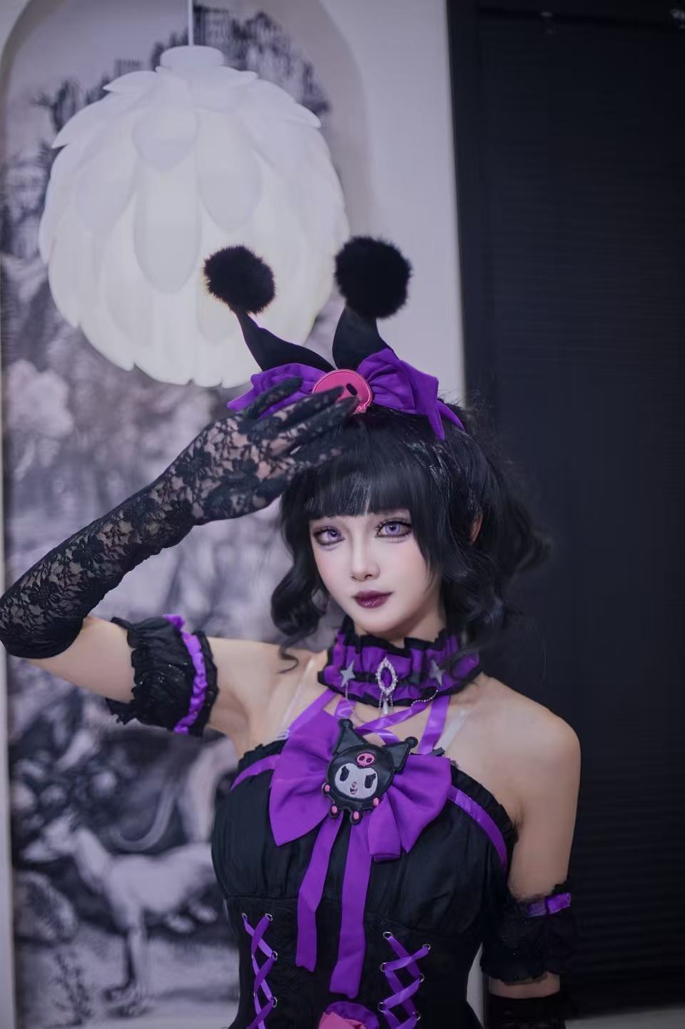 Identity V Cosplay Costume Sanrio Collaboration Red Lady Cosplay Outfit Anime Costume Set