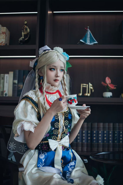 Perfumer Pigeon-like Yudite Cosplay Costume Identity V Cosplay Anime Costume for Women