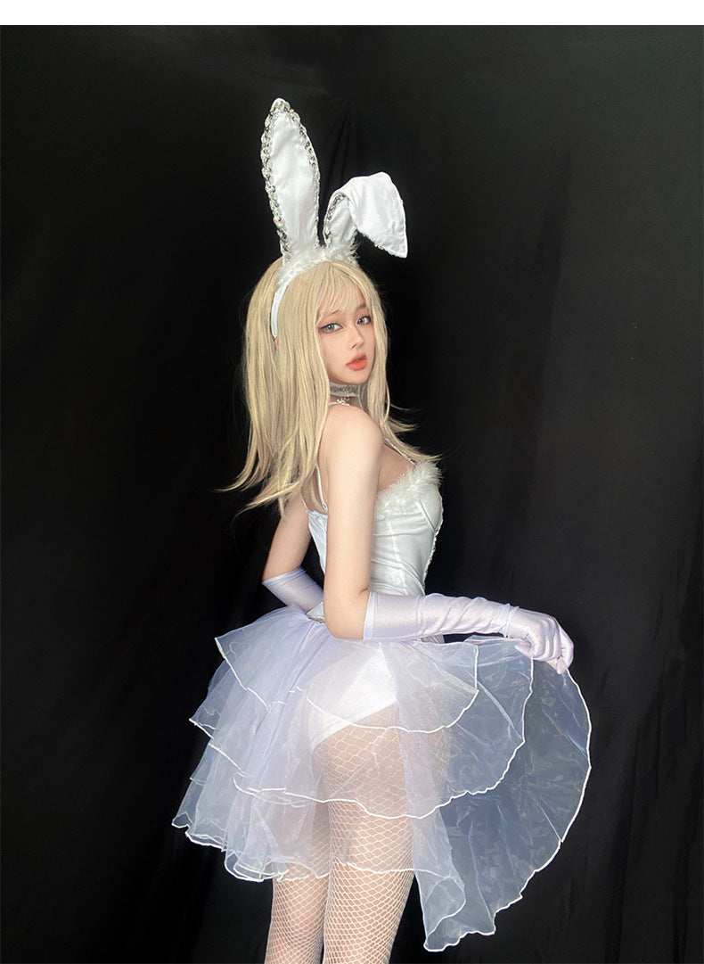 Resurrection Halloween Costume Cos Sexy Bunny Suit Nightclub Bar DS Lead Dance Bunny Suit Christmas Costume