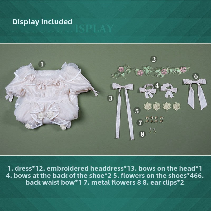 Costume de cosplay d'Identity V pour petite fille, ensemble complet de vêtements sculptés Oludi 