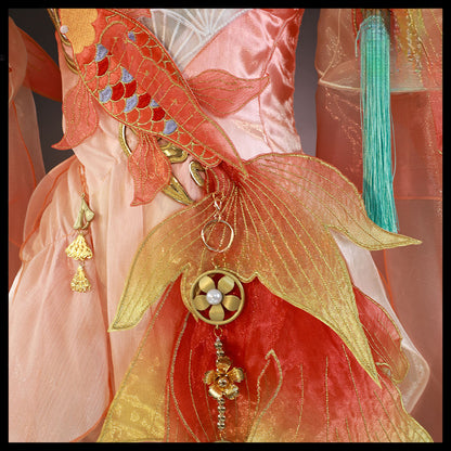 Jeu de main éternel Walnut Carp Dream Floating Light Cosplay Vêtements Walnut Carp Dream Floating Light Cos Costume 
