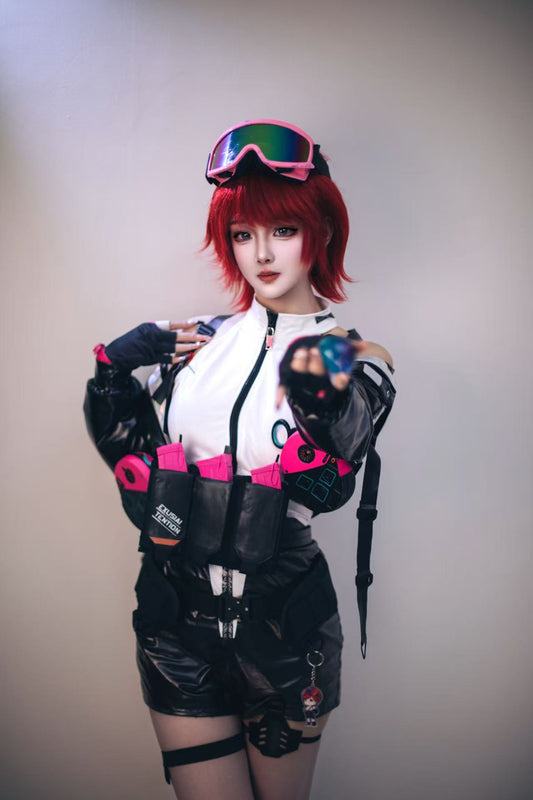 Delta Action Cosplay Costume Zoya the Enchantress Angelic Midnight Postman Cosplay Outfit