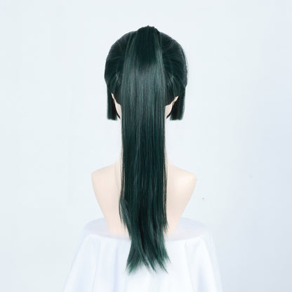 Perruque de guerre arrière Manshu Five Wu Wild Rose Xia Youjie, perruque bâton de tigre Youren Cos 