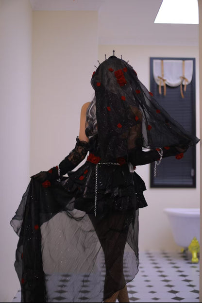 Identity V Cosplay Costume Game Anime Outfit Patient Star Psychology Doctor Long Night Cosplay Full Set