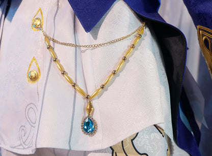 Costume de cosplay Genshin Impact Fontaine Hydro Archon Funina, ensemble complet Varka 