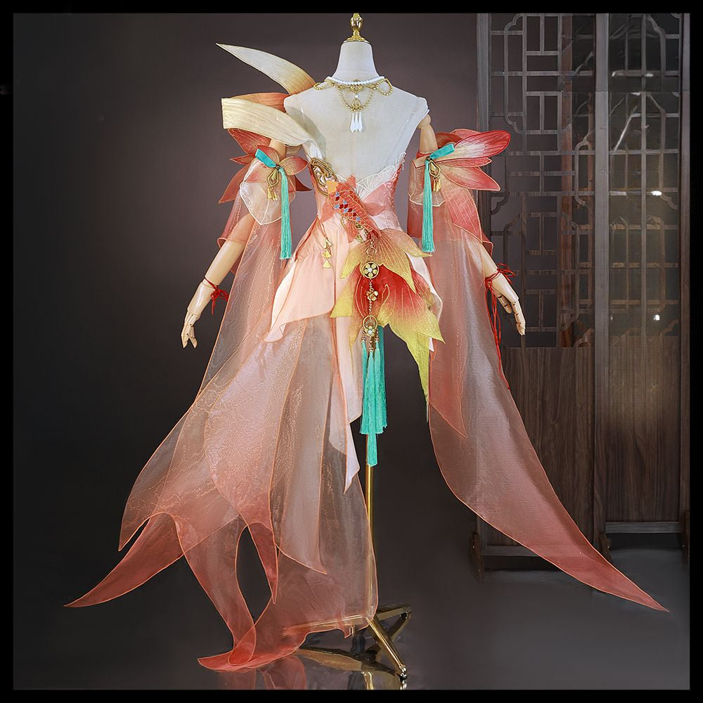 Jeu de main éternel Walnut Carp Dream Floating Light Cosplay Vêtements Walnut Carp Dream Floating Light Cos Costume 